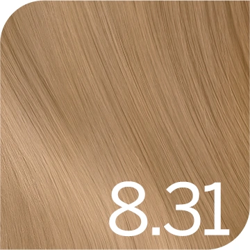 Крем-краска для волос Revlonissimo Colorsmetique Goldens 8.31