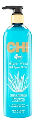 CHI Aloe Vera With Agave Nectar Curls Defined Detangling Conditioner — кондиционер