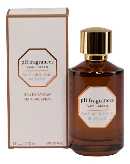 pH Fragrances Patchouli & Cedre De Tweed