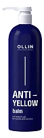OLLIN Professional Антижелтый бальзам для волос Anti-Yellow Balm