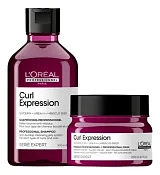 L'Oreal Professionnel Набор для кудрявых волос Serie Expert Curl Expression (шампунь 300мл + маска 250мл)