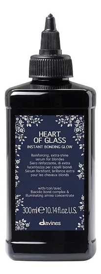 Davines Мгновенная сыворотка-бондинг для светлых волос Heart Of Glass Instant Binding Glow 300мл