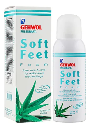 Пенка для ног с экстрактом алоэ вера и маслом оливы Soft Feet Schaum Aloe-Vera & Olive