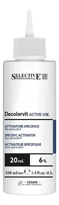 Selective Professional Decolorvit Active Use 6% — окислительная эмульсия, 100 мл