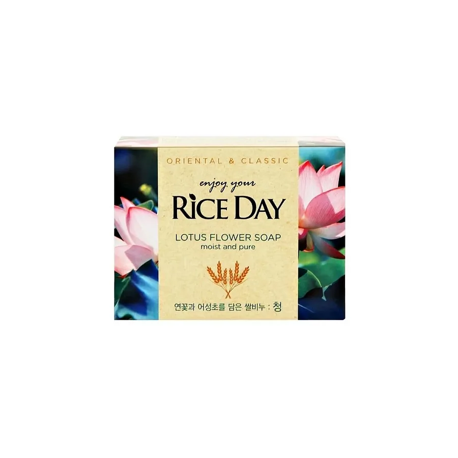 Туалетное мыло Rice Day Chung с лотосом