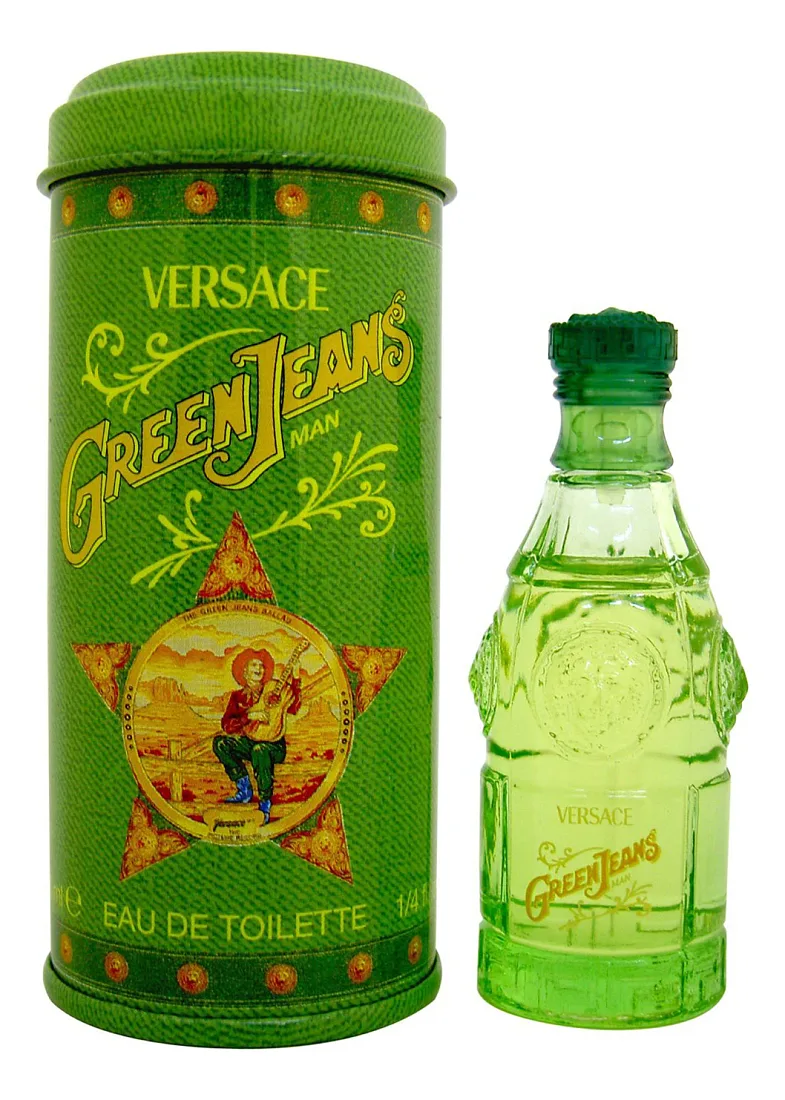 Versace Green Jeans