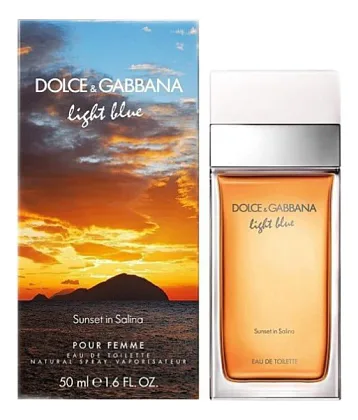 Dolce & Gabbana Light Blue Sunset In Salina