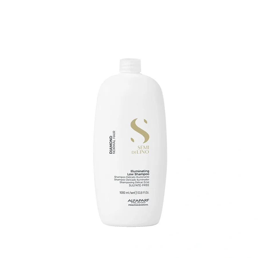 Шампунь для блеска волос Semi di Lino Diamond Illuminating Low Shampoo