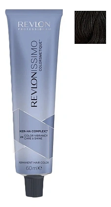 Крем-краска Revlonissimo Colorsmetique Color & Care 1 — чёрный