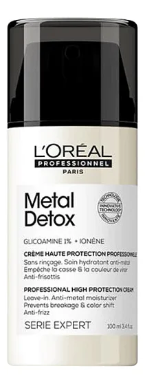 L'Oreal Professionnel Metal Detox — крем двойной защиты, 100 мл