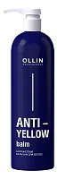 OLLIN Professional Антижелтый бальзам для волос Anti-Yellow Balm