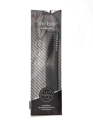 Комбинированная расчёска Carbon 018