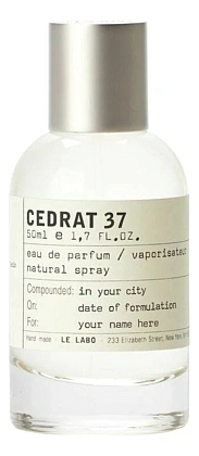 Le Labo Cedrat 37