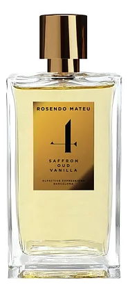 Rosendo Mateu №4 Saffron, Oud, Vanilla