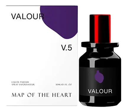 Map Of The Heart Purple Heart V 5