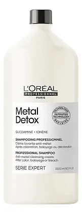 Очищающий крем-шампунь для волос Serie Expert Metal Detox Shampooing