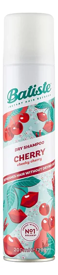 Batiste Dry Shampoo Fruity & Cheeky Cherry — сухой шампунь, 200 мл
