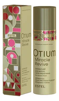 Эликсир для волос Сила кератина Otium Miracle Revive 100мл