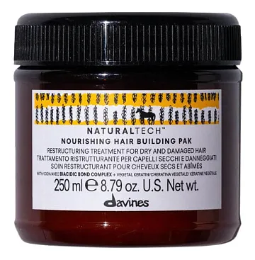 Питательная маска для волос Natural Tech Nourishing Hair Building Pak