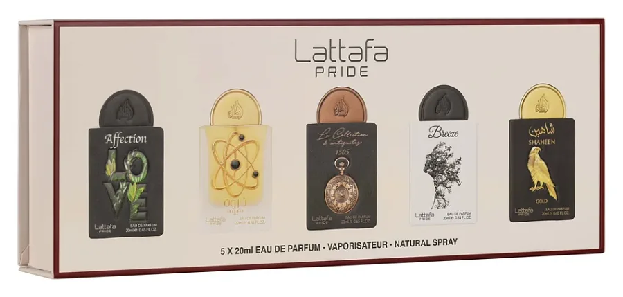 Lattafa Pride Collection No. 1 Gift Set 5x20ml
