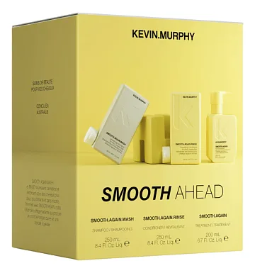 Kevin.Murphy Smooth Ahead — шампунь 250 мл, кондиционер 250 мл и несмываемый кондиционер 200 мл