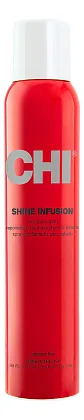 CHI Shine Infusion Thermal Polishing Spray — спрей-блеск для волос, 150 г
