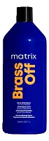 MATRIX Total Results Brass Off Color Obsessed Shampoo — оттеночный шампунь