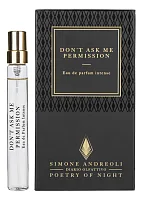 Simone Andreoli Don't Ask Me Permission