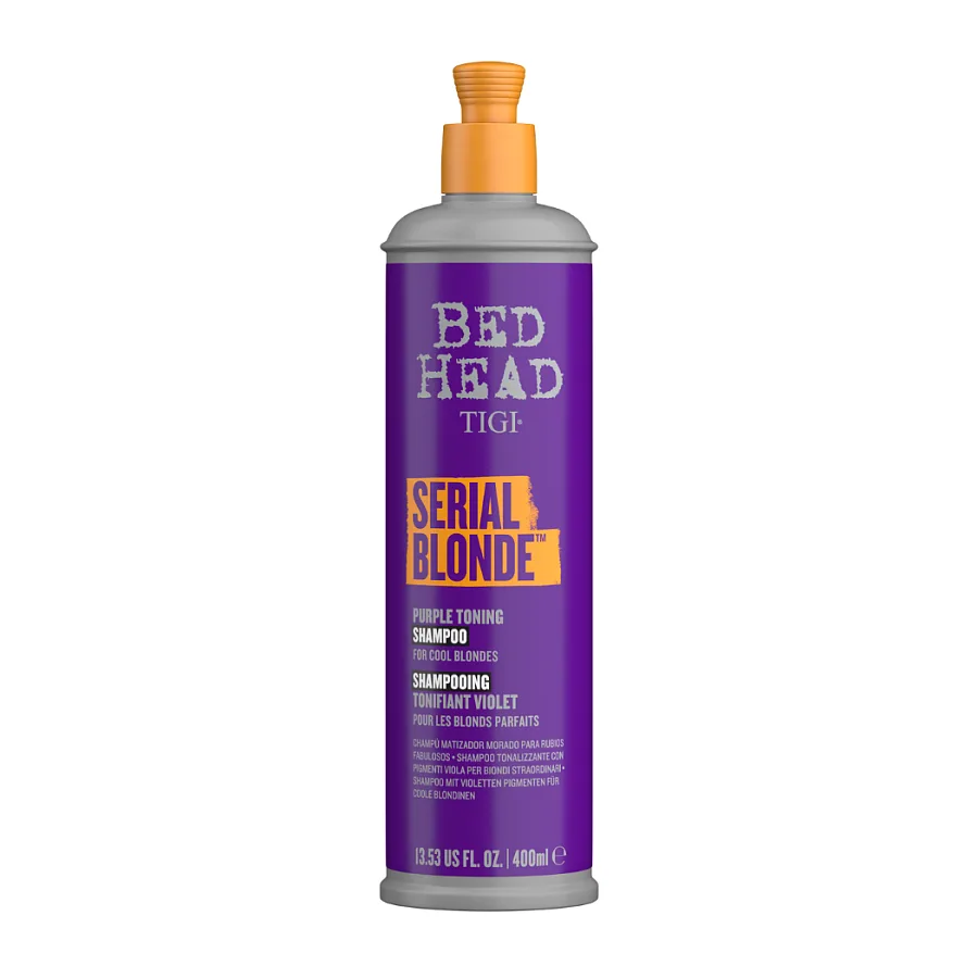 Bed Head Serial Blonde Purple — фиолетовый шампунь