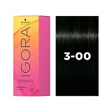 Тонирующий краситель IGORA VIBRANCE 3-00 тёмный коричневый натуральный экстра