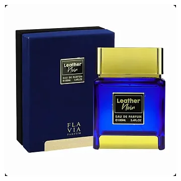 Flavia Leather Noir