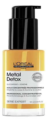 Концентрированное масло для волос Serie Expert Metal Detox
