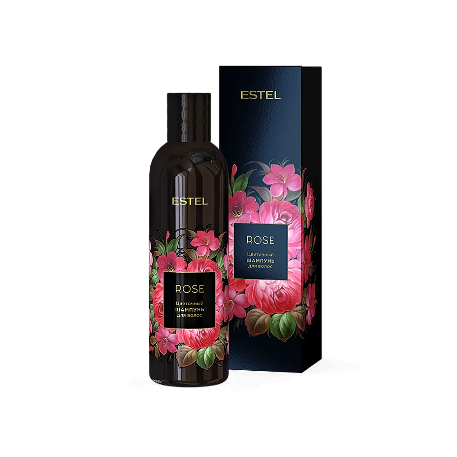 Цветочный шампунь-сохранение цвета Rose