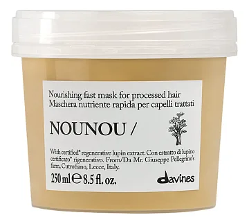 Davines Nounou Fast Mask — питательная экспресс-маска, 250 мл