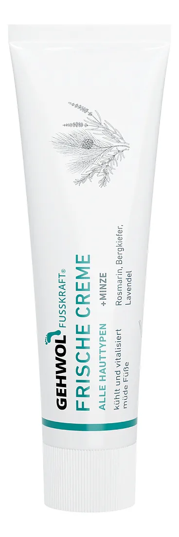Охлаждающий бальзам для ног Мятный Fusskraft Frische Creme