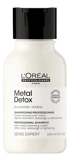 L'Oreal Professionnel Serie Expert Metal Detox Shampooing — очищающий крем-шампунь для волос