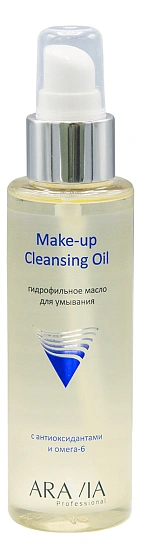Aravia Гидрофильное масло для умывания с антиоксидантами и омега-6 Professional Make-Up Cleansing Oil 110мл