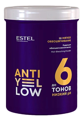 Пудра для обесцвечивания до 6 тонов Anti-Yellow