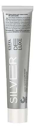 Крем-краска для седых волос De Luxe Silver