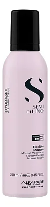 Мусс средней фиксации Semi di Lino Style & Care Flexible Mousse