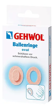 Gehwol Накладки кольца овальные Ballenringe Oval 6шт