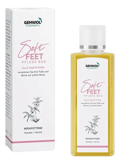 Gehwol Ванна для ног Миндаль и Ваниль Fusskraft Soft Feet Pflegebad Mandel & Vanille