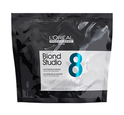 Осветляющая пудра Blond Studio для мультитехник,8 тонов