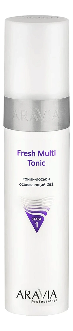 Aravia Освежающий тоник-лосьон для лица 2 в 1 Professional Fresh Multi Tonic 250мл