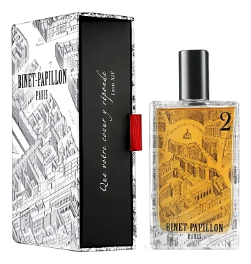 Binet-Papillon №2 Ambre Demi-Deuil
