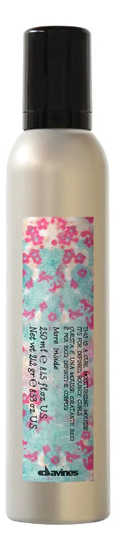 Davines More Inside Curl Mosturizing Mousse — увлажняющий мусс для локонов, 250 мл