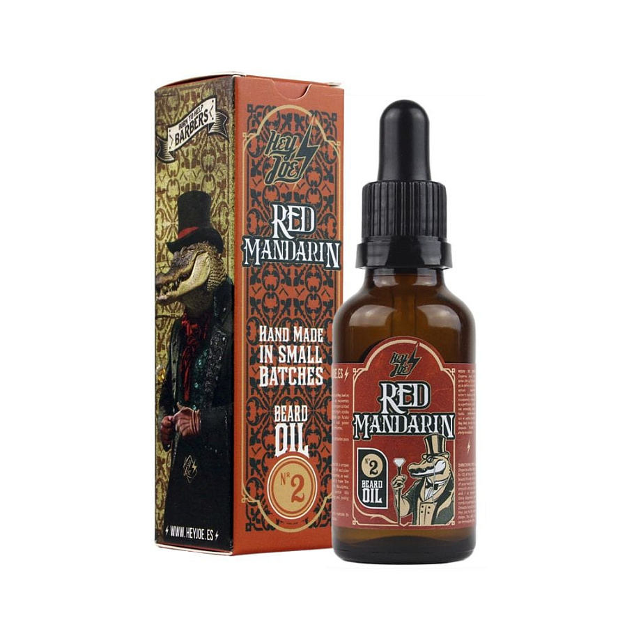 HEY JOE! Beard Oil № 2 Red Mandarin — масло для бороды