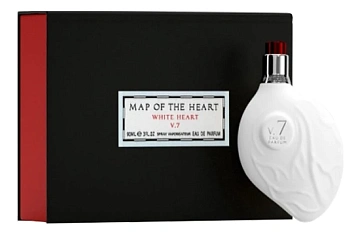 Map Of The Heart White Heart V 7