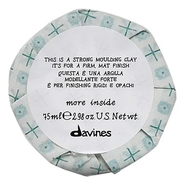 Davines Моделирующая глина для волос More Inside Strong Moulding Clay 75мл