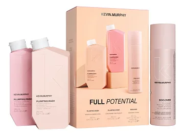 Kevin.Murphy Full Potential — набор Plumping.Wash, Plumping.Rinse и Doo.Over, 3 × 250 мл